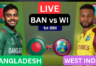 Bangladesh vs west indies