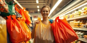 shoping large plastic bags large reusable bags